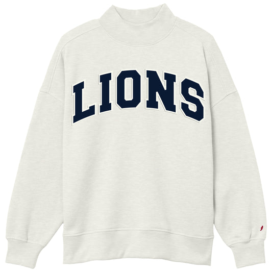 Lions Mock Neck Sweatshirts