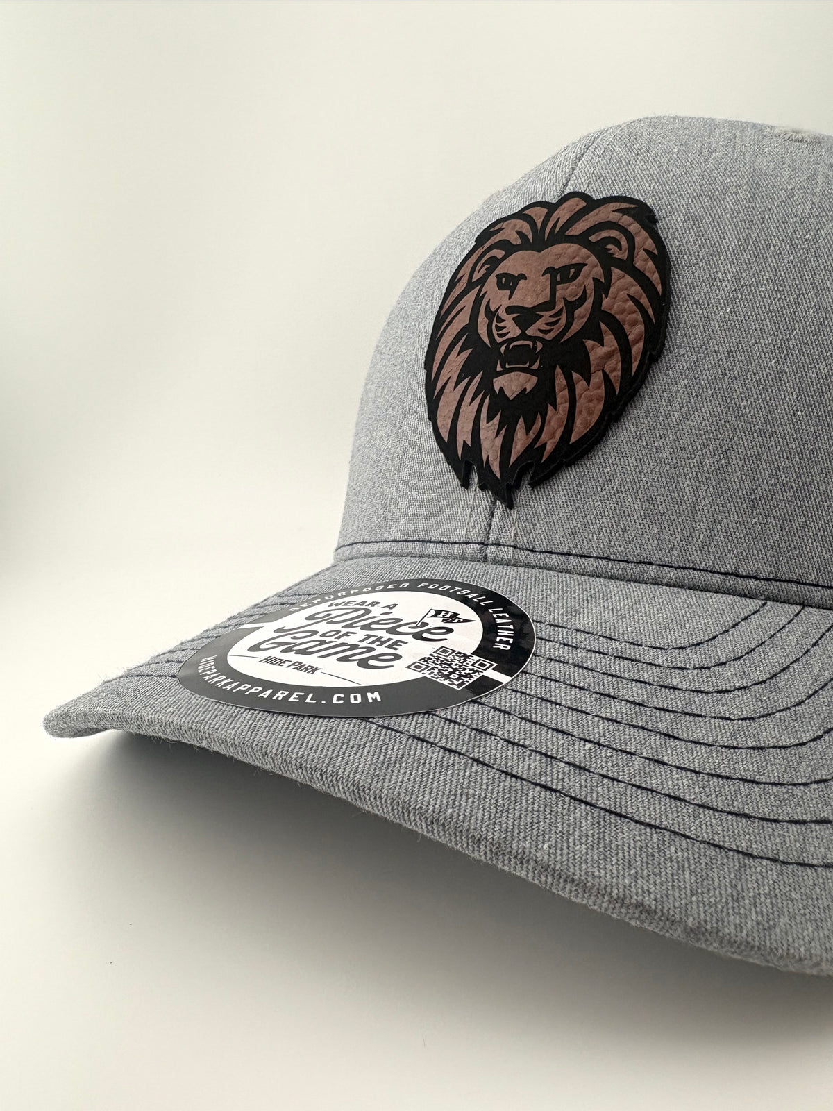 Recycled Football Patch Hats