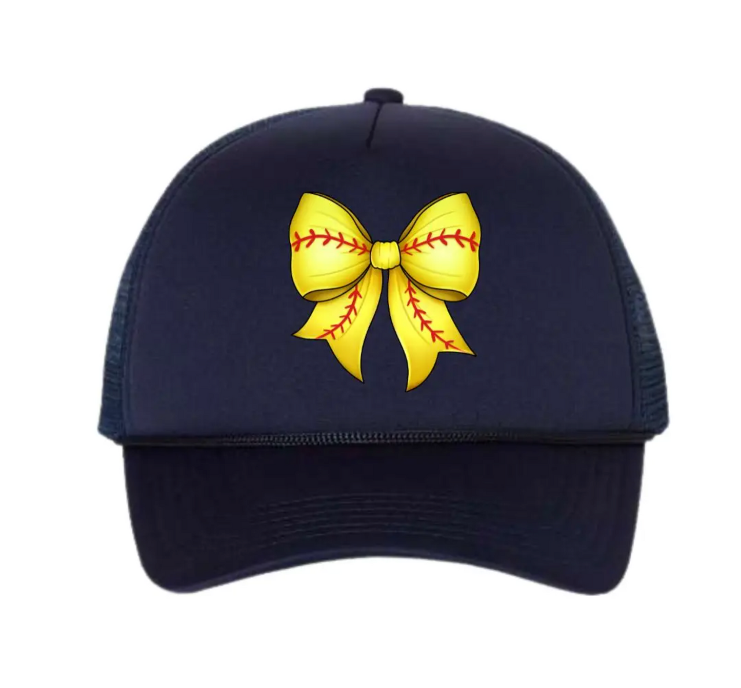 Baseball/Softball Bow Trucker Hat