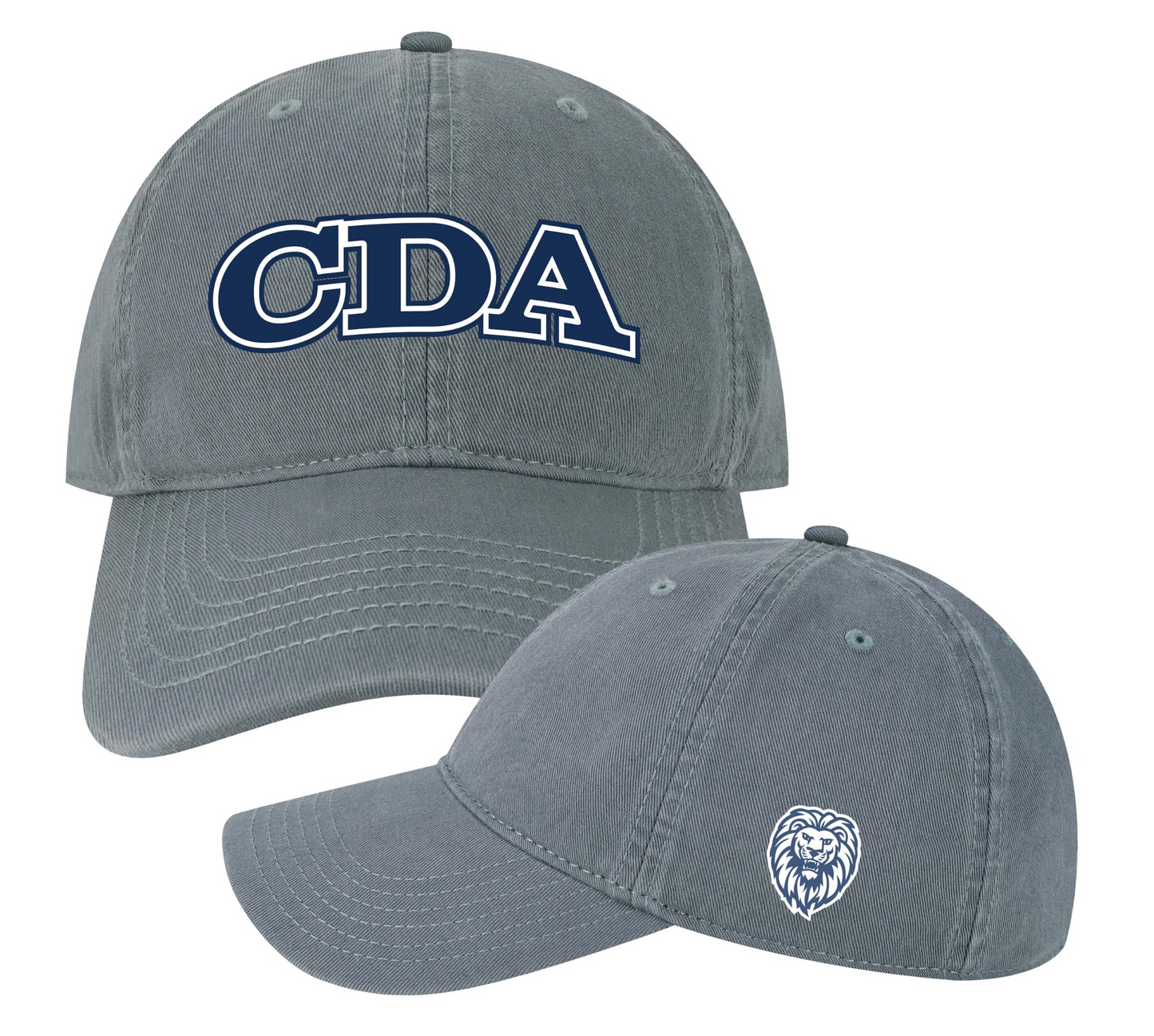 Navy, White, or Slate Blue CDA Embroidered Hat