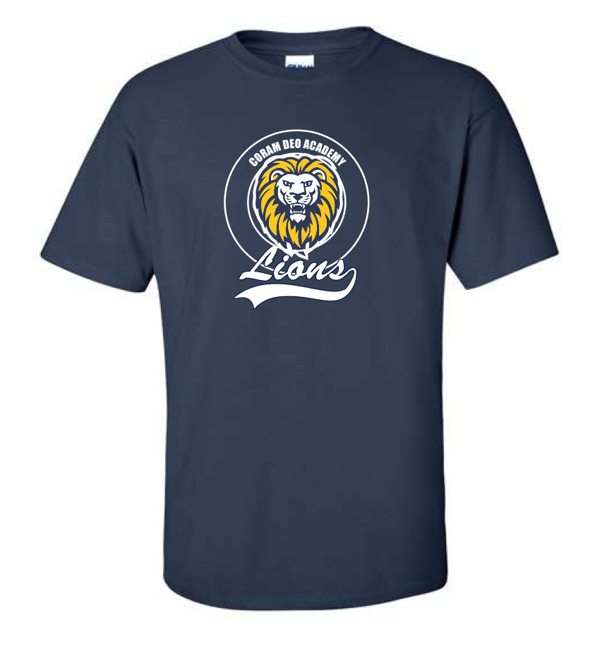 Navy Circle Lions Dri-Fit Shirt