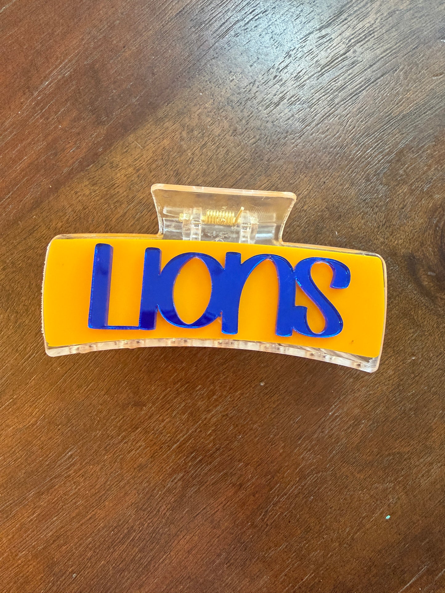 Lions Spirit Hair Claw Clip