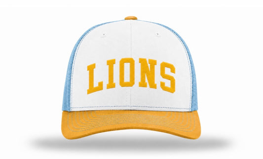 Lions Trucker Cap – Gold & Blue
