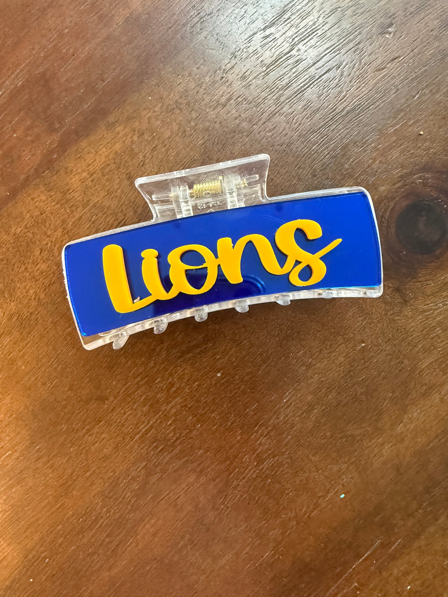 Lions Spirit Hair Claw Clip