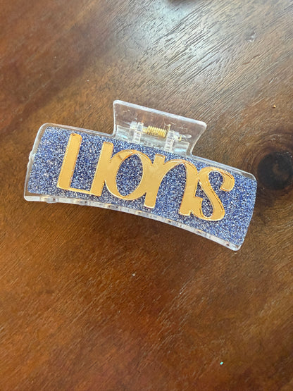 Lions Spirit Hair Claw Clip