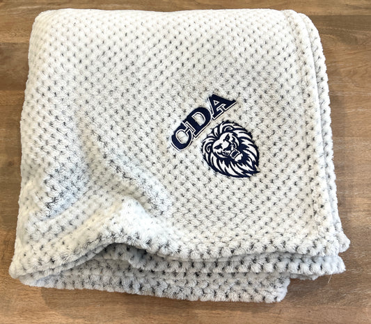 Embroidered CDA Blanket