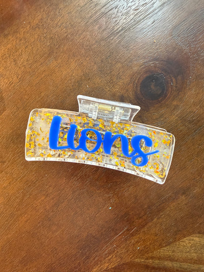 Lions Spirit Hair Claw Clip