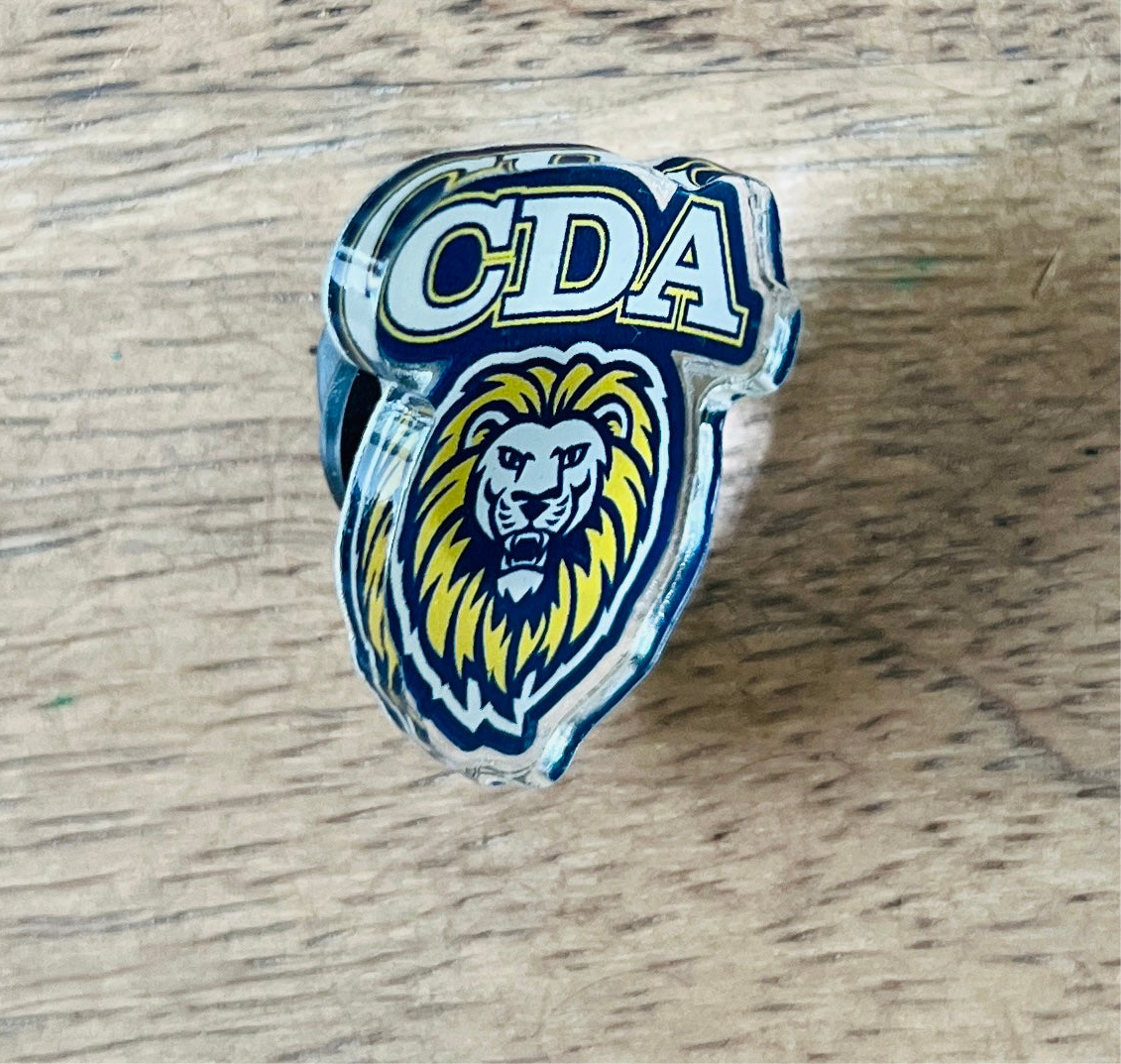 Small CDA Acrylic Pin