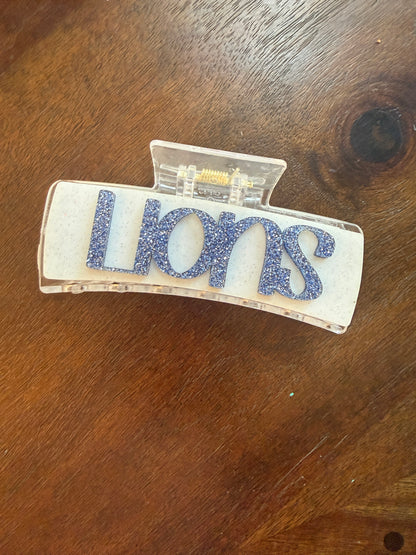 Lions Spirit Hair Claw Clip