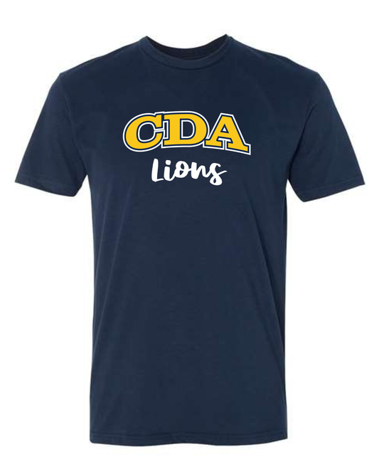 Glitter CDA Lions Cotton T-Shirt