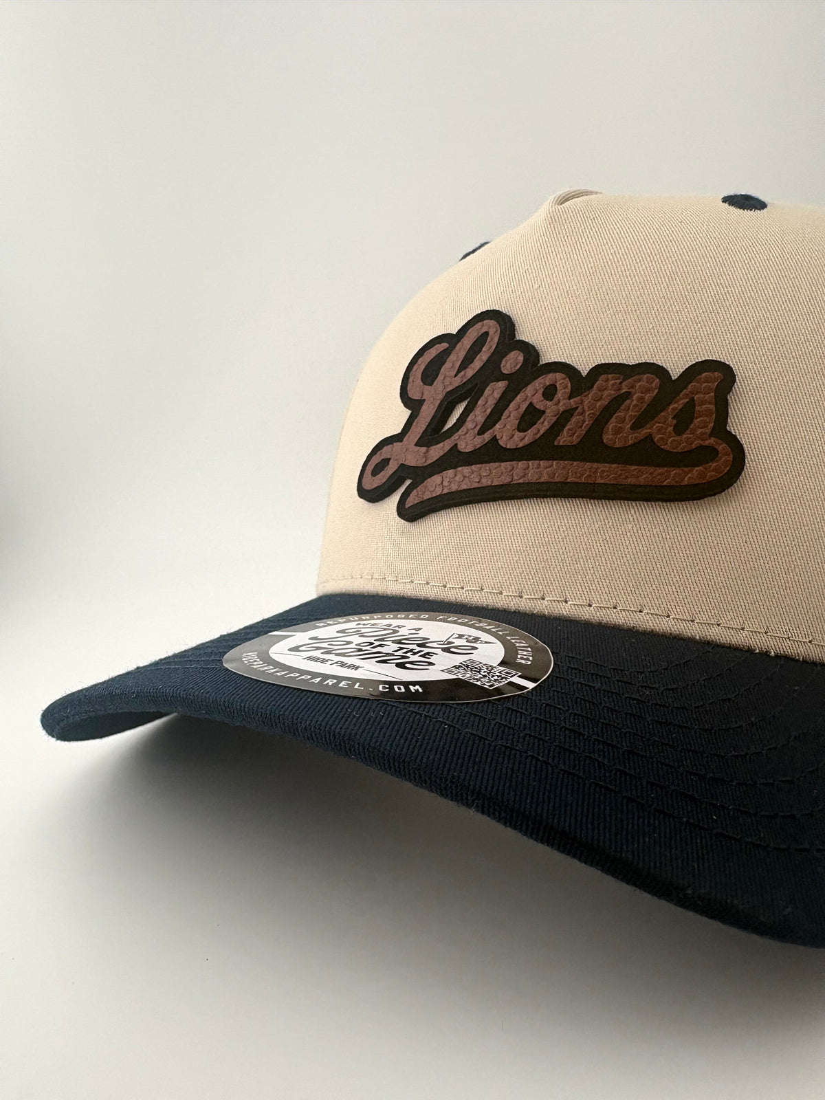 Recycled Football Patch Hats