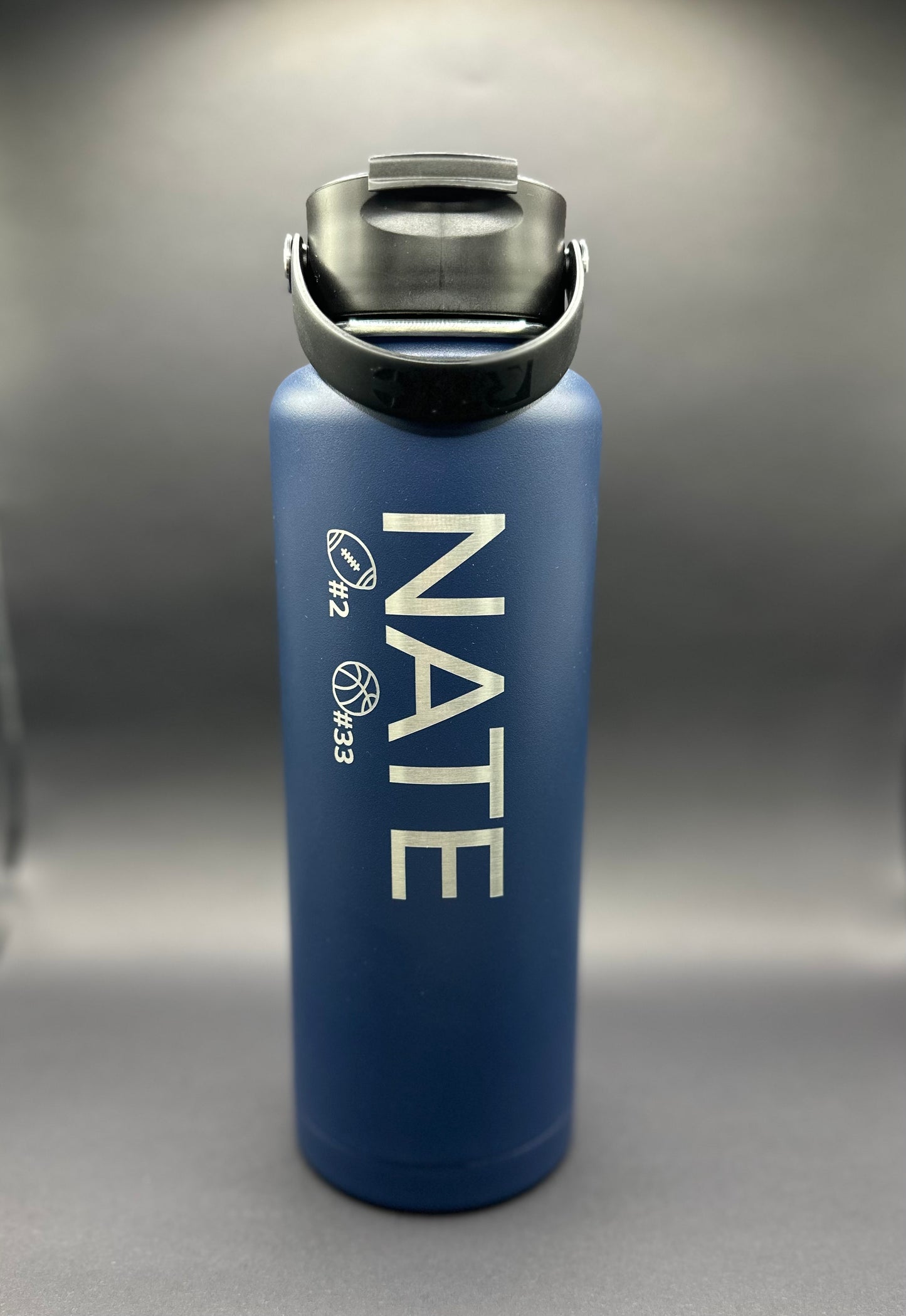 Engraved CDA 40oz Water Bottle Optional Personalization