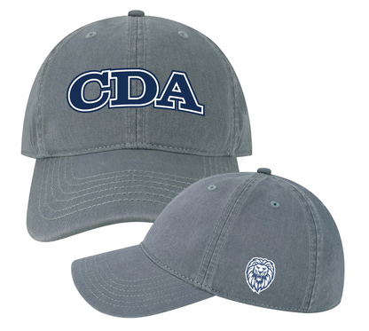Navy, White, or Slate Blue CDA Embroidered Hat