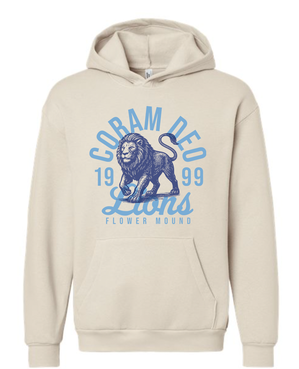 Vintage Lion Sweatshirts Flower Mound