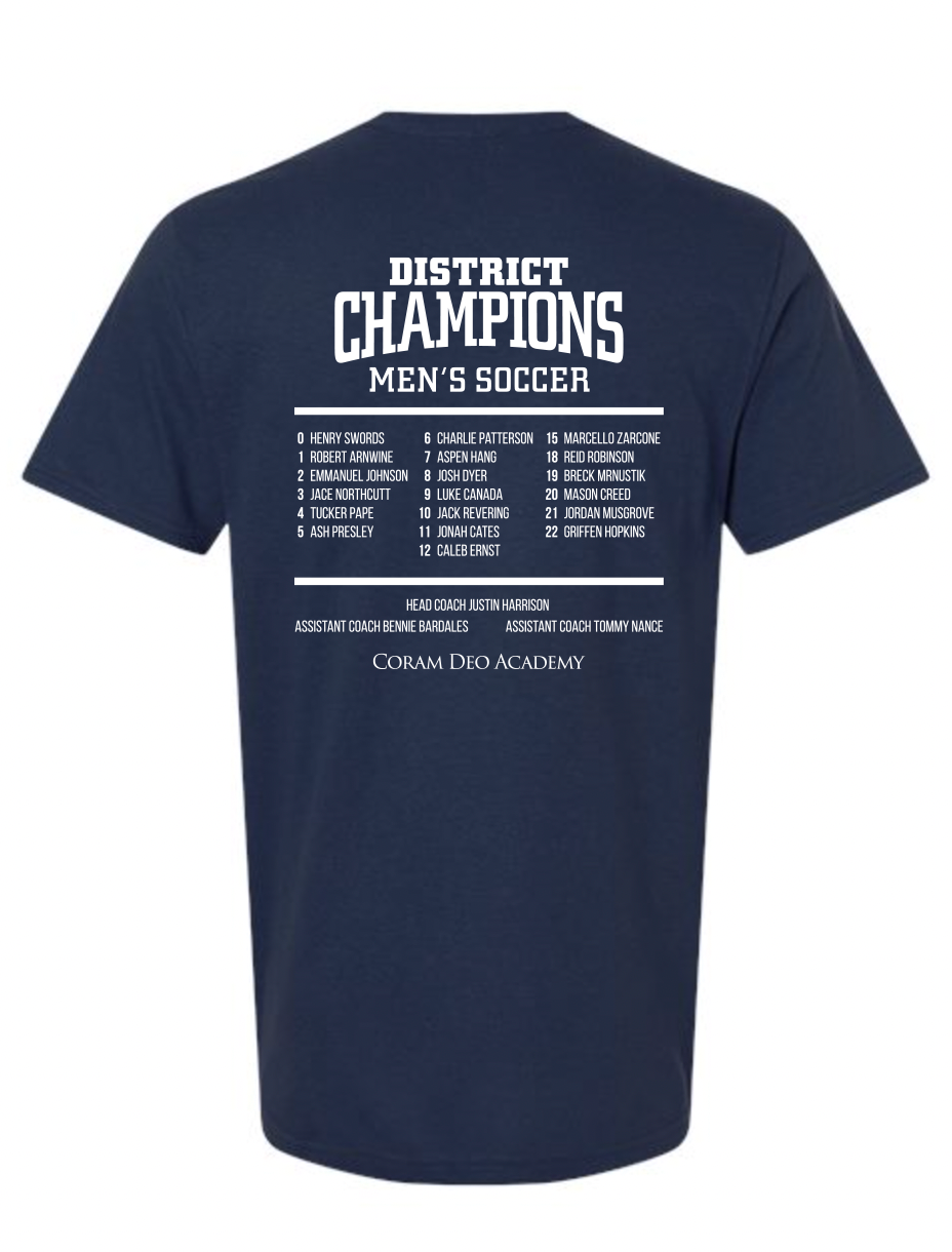 Soccer District Champion Shirt
