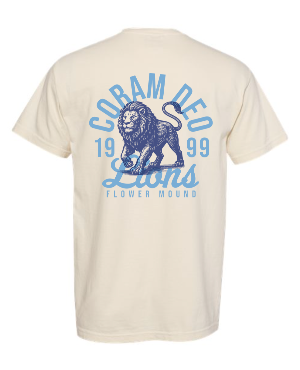 Vintage Lion Flower Mound