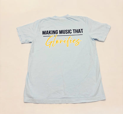 CDA Band Parent T-shirt - lt blue