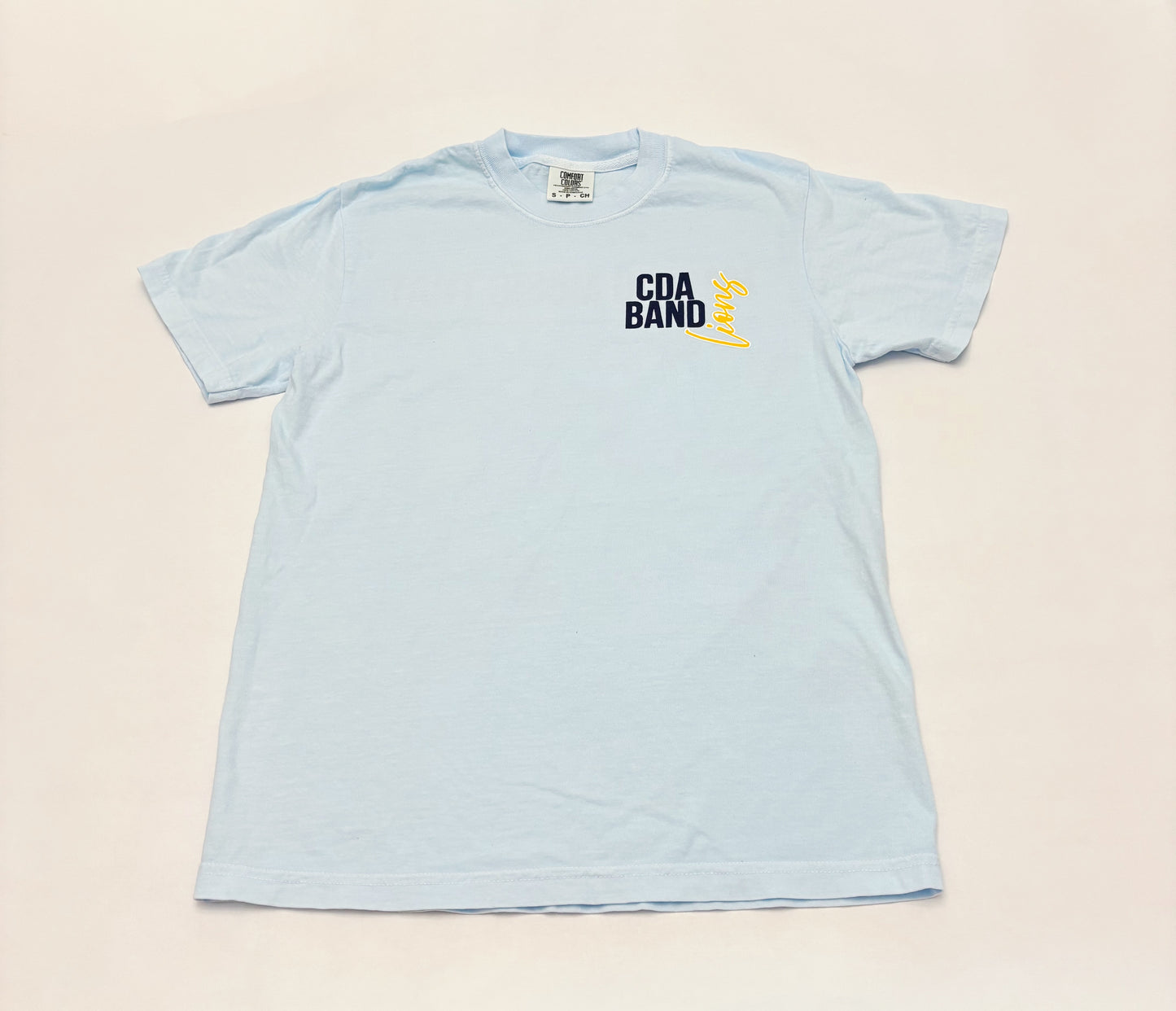 CDA Band Parent T-shirt - lt blue